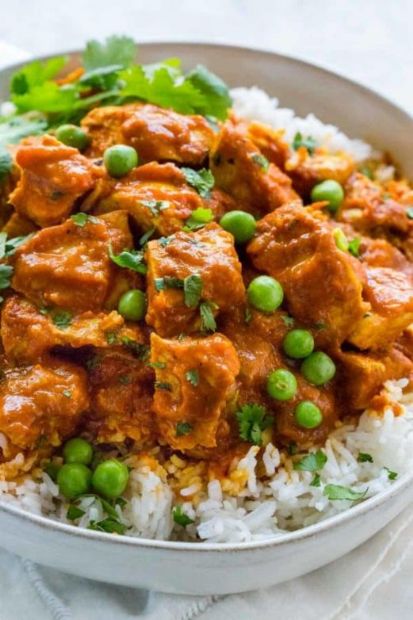 Butter Chicken with coconut milk [paleo]